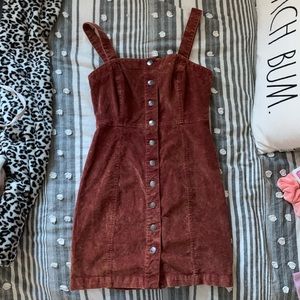 Corduroy dress